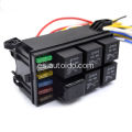 Bloque de retransmisión de tragamonedas de 12v 6 impermeables 40A